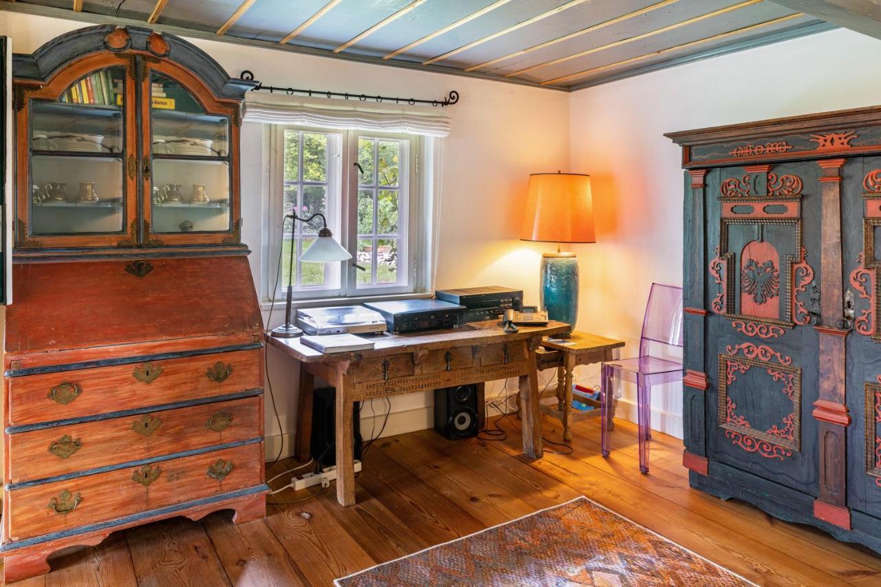 Reetdachhaus Bischoff Apartment Kuden Bagian luar foto