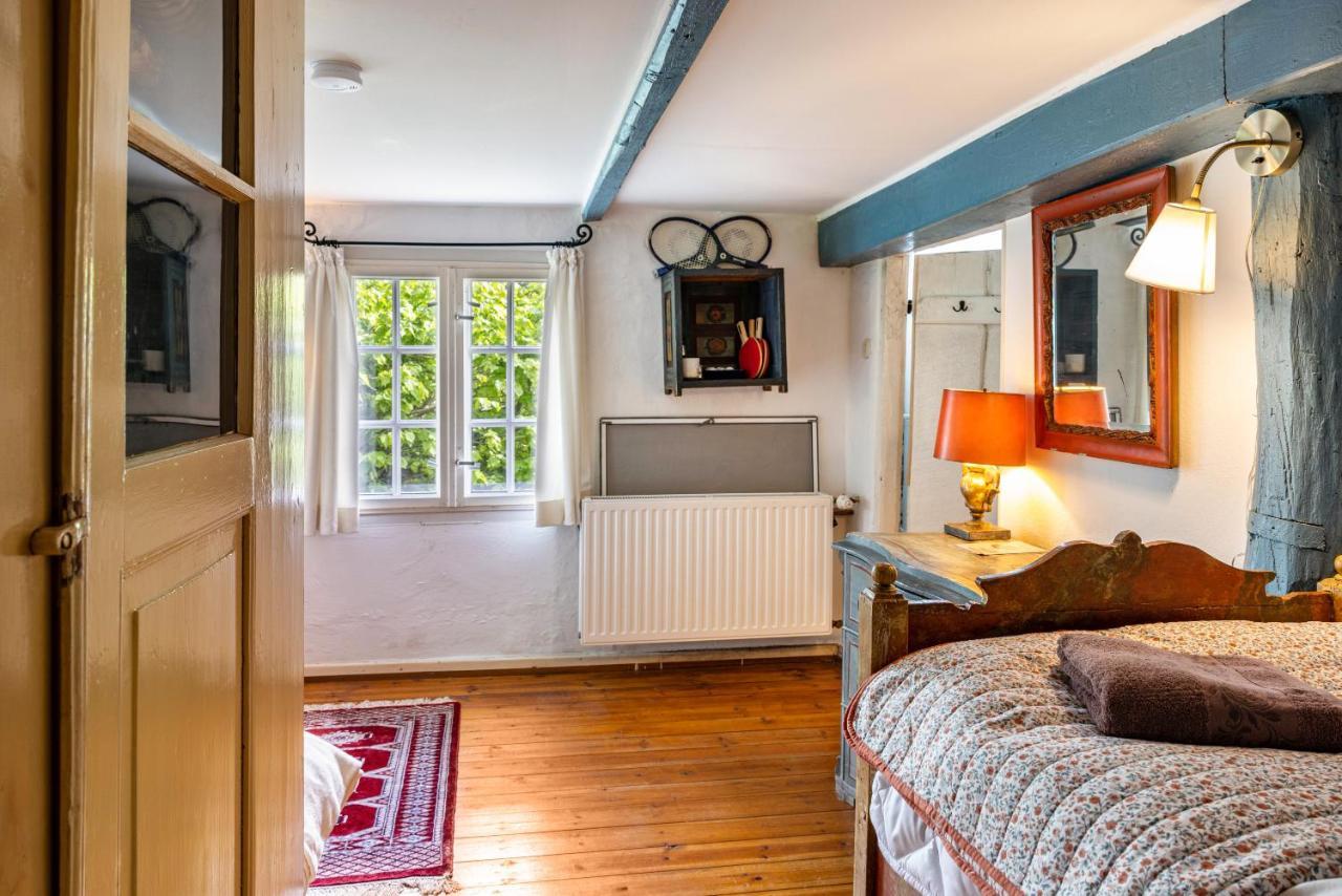 Reetdachhaus Bischoff Apartment Kuden Bagian luar foto