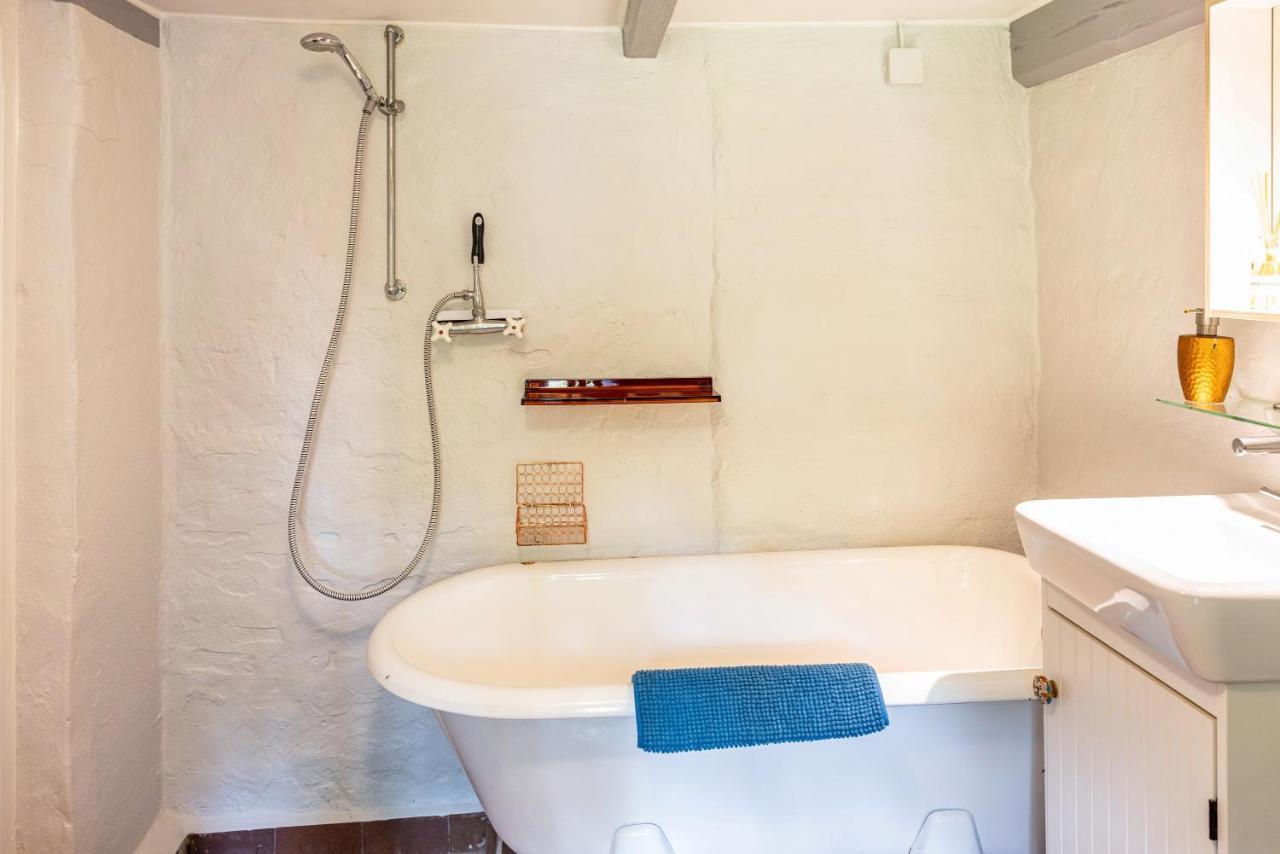 Reetdachhaus Bischoff Apartment Kuden Bagian luar foto