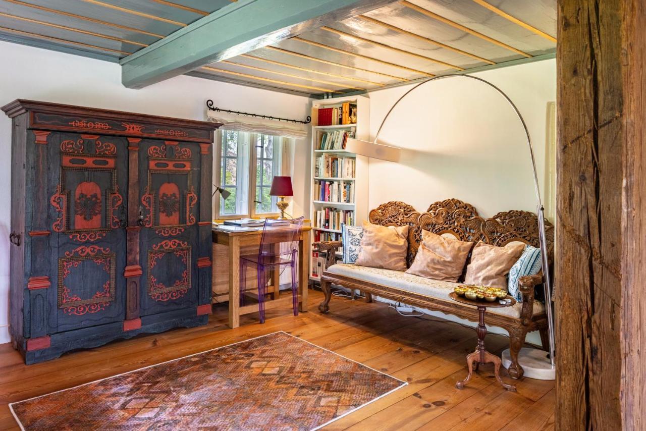 Reetdachhaus Bischoff Apartment Kuden Bagian luar foto